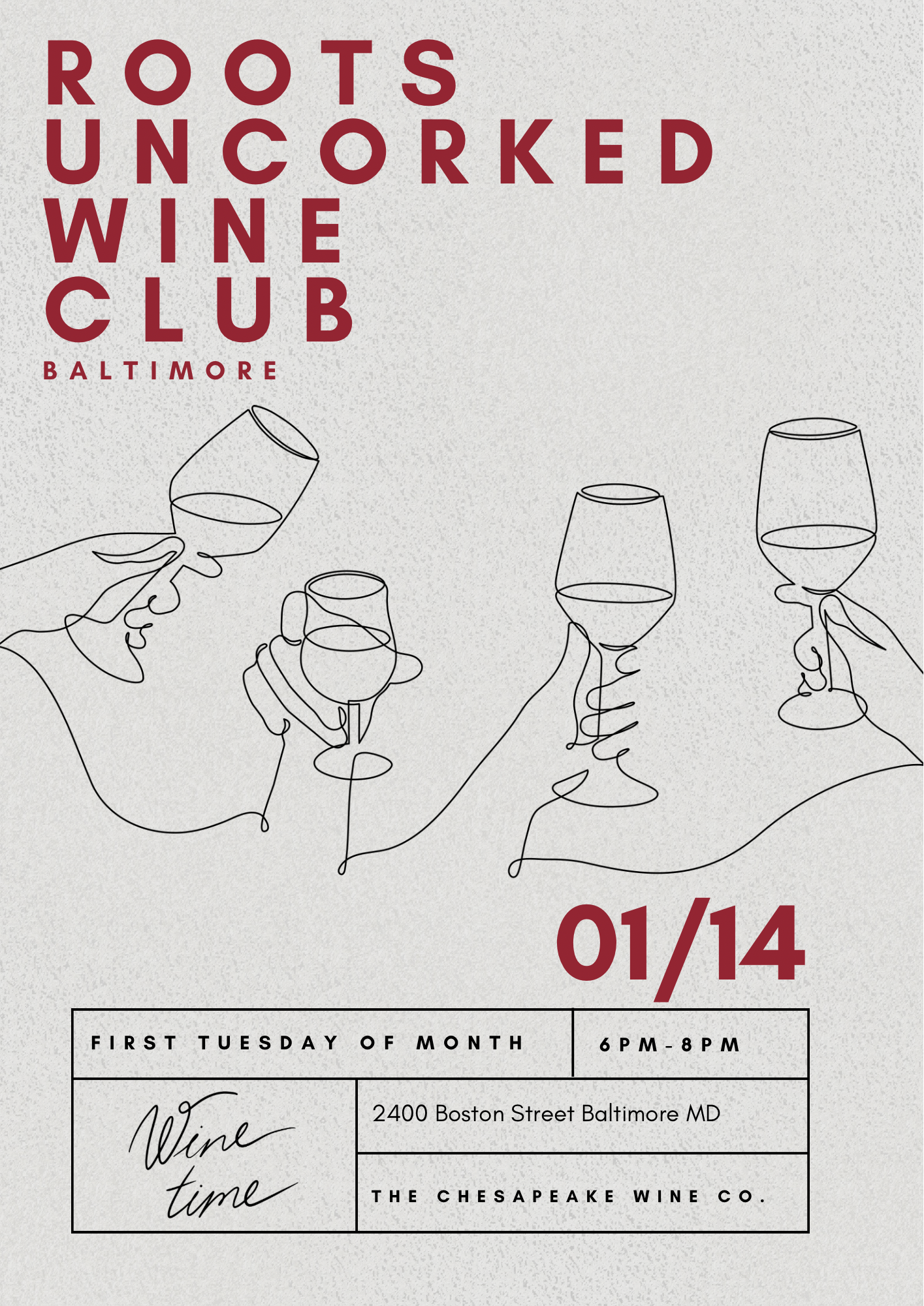 Image for First Wine Event